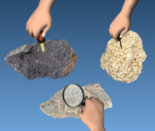 בודקים תכונות של סלעים