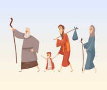 בראשית פרק לא - יעקב ומשפחתו חוזרים לארץ כנען 